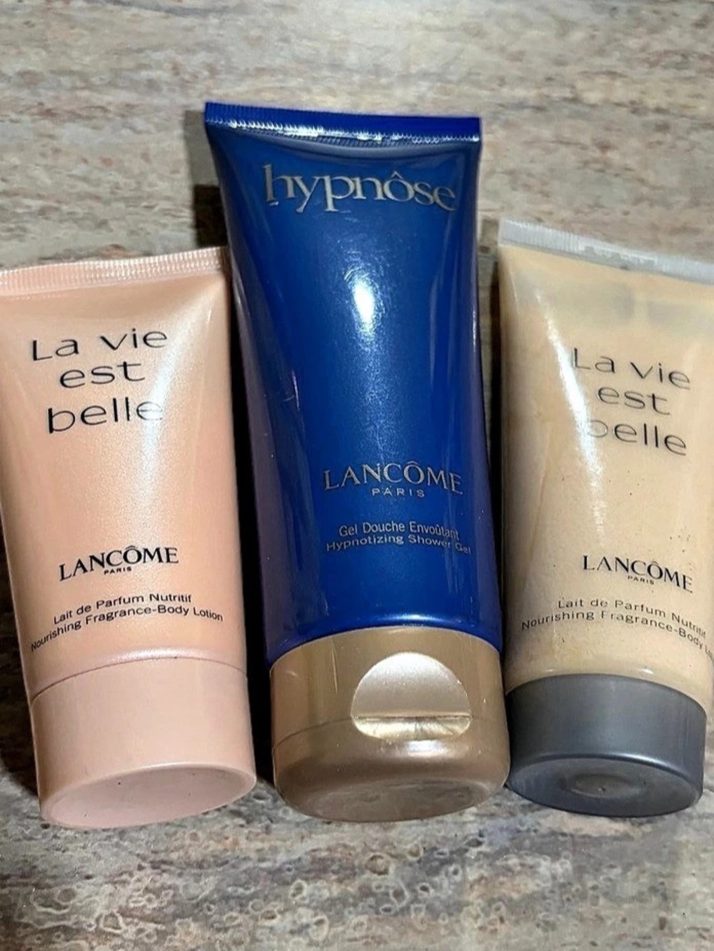 Lancôme Hypnose Shower Gel with 2- La Vie Est Belle Fragrance Body Lotion Set